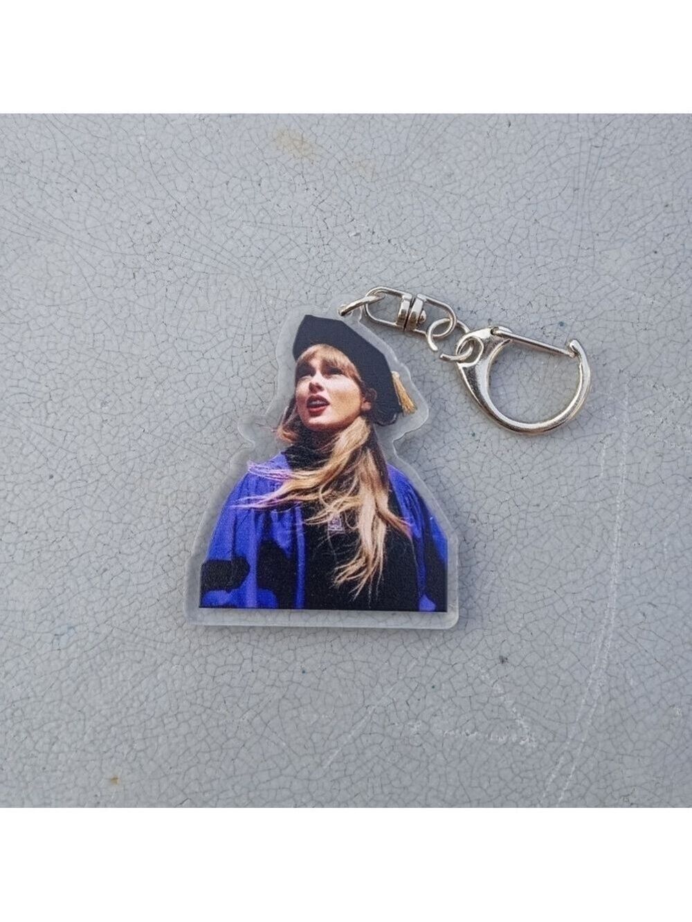 🆓 Free W/Purchase Taylor Swift Acrylic Charm Keychain NWT style 4